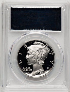 2021-W Palladium Eagle 1 oz FDI Silver Foil PCGS PR70