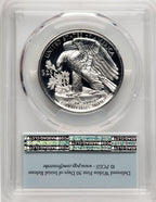 2018-W Palladium Eagle 1 oz FS Flag PCGS PR70