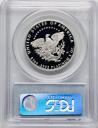 2005-W $100 One-Ounce Platinum Eagle Statue of Liberty Blue Gradient PCGS PR70 (775235001)