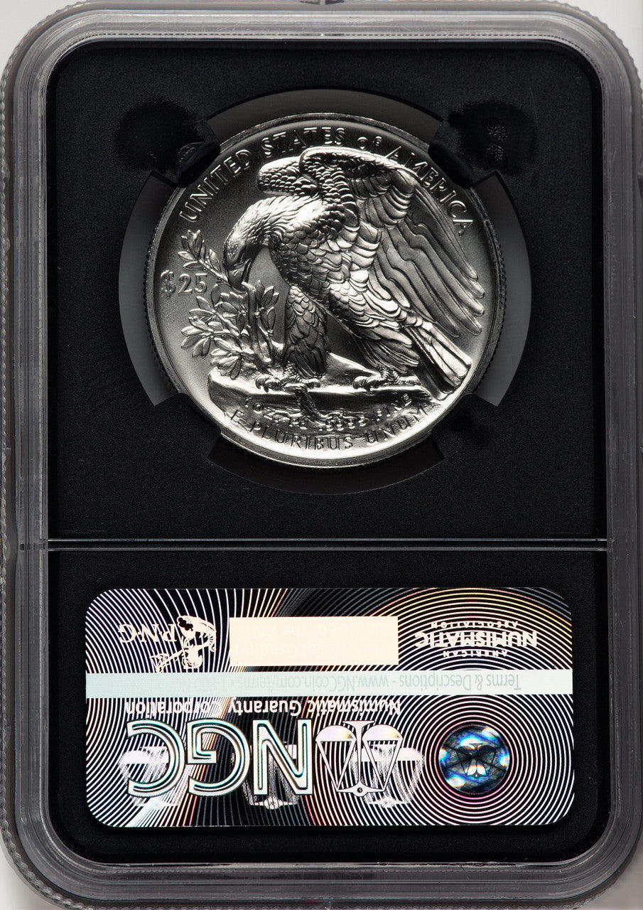 2017 Palladium Eagle 1 oz FR Adolph Weinman NGC MS70