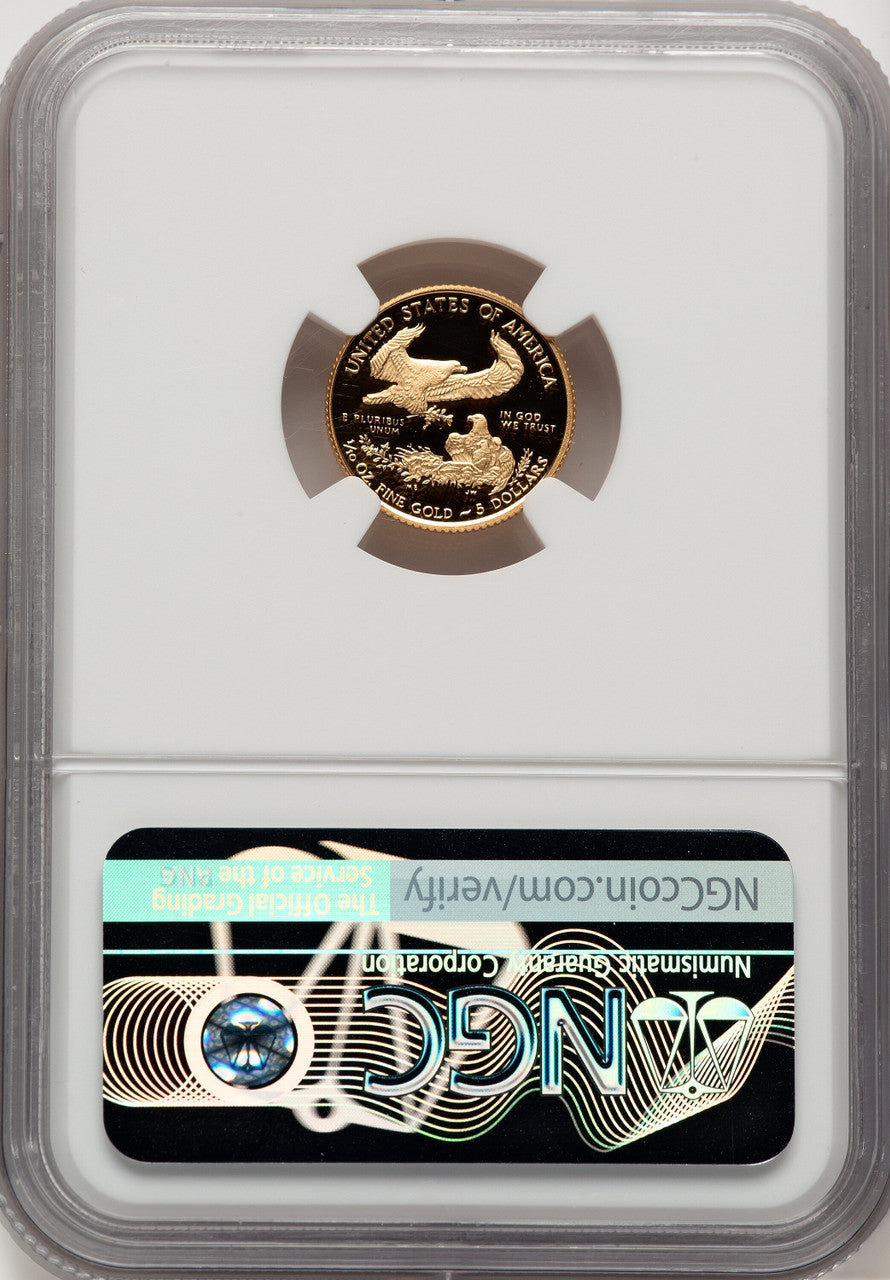 2021-W T1 4-Coin Set Gold American Eagle Mike Castle NGC PF70
