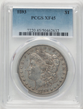 1893 Morgan Dollar PCGS XF45 (777139034)