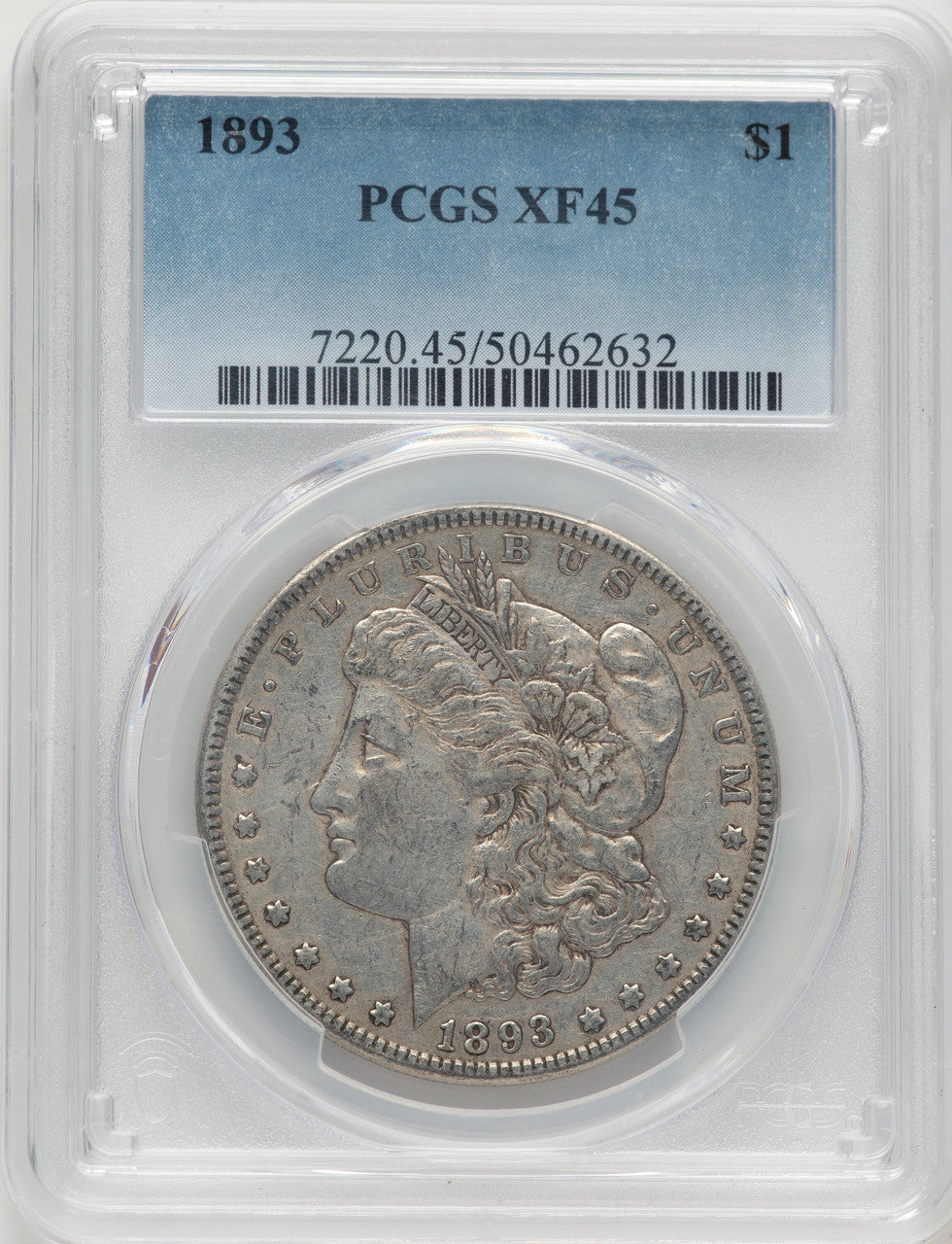 1893 Morgan Dollar PCGS XF45 (777139034)