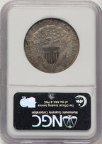 1806 50C Pointed 6 Stem Early Half Dollar NGC AU55