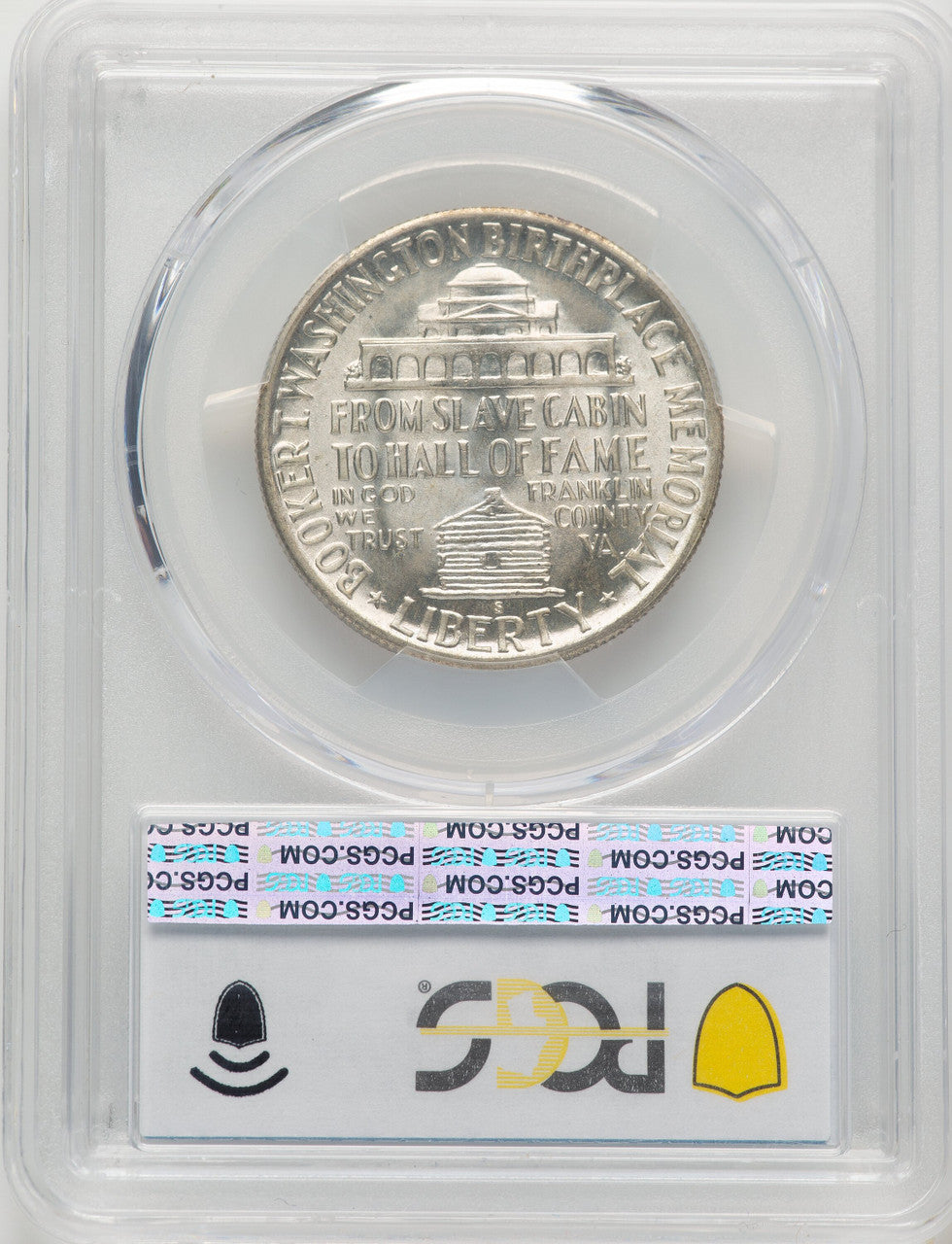 1947-S 50C Booker T. Washington CAC Commemorative Silver PCGS MS67+