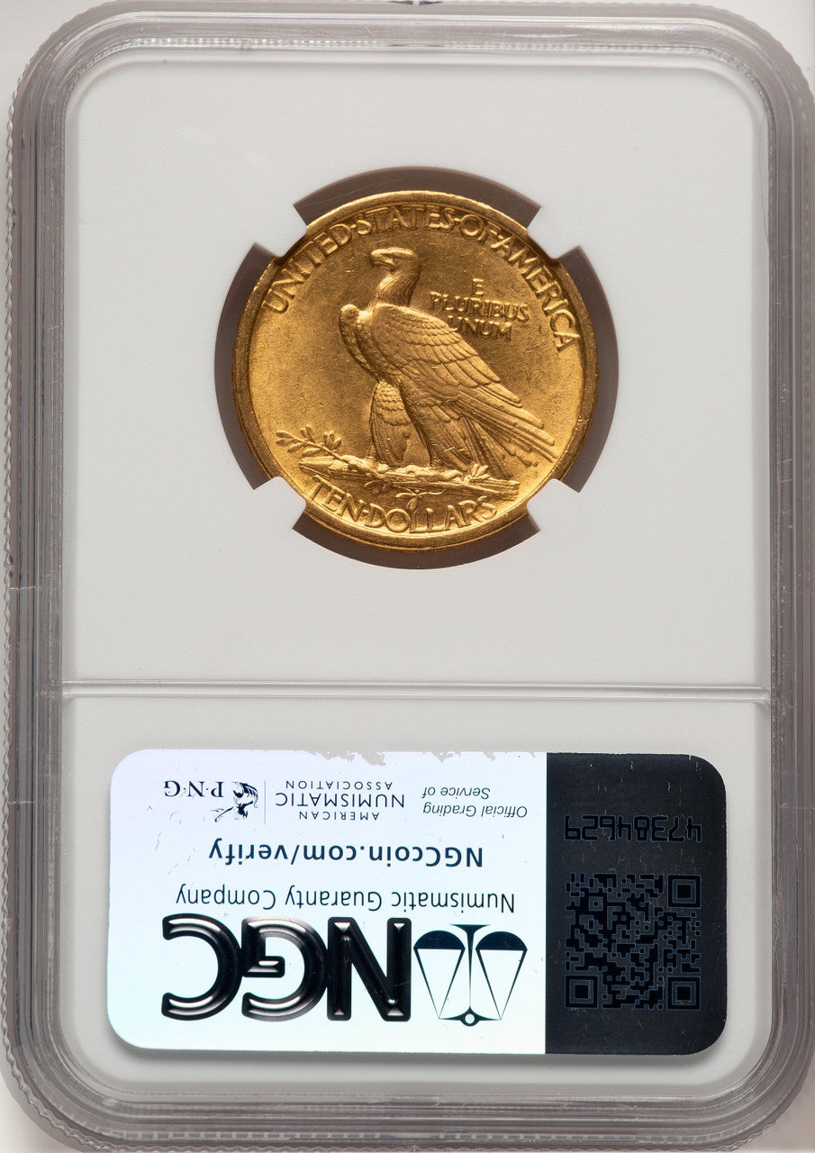 1907 $10 No Motto Indian Eagle NGC MS61 (520907022)
