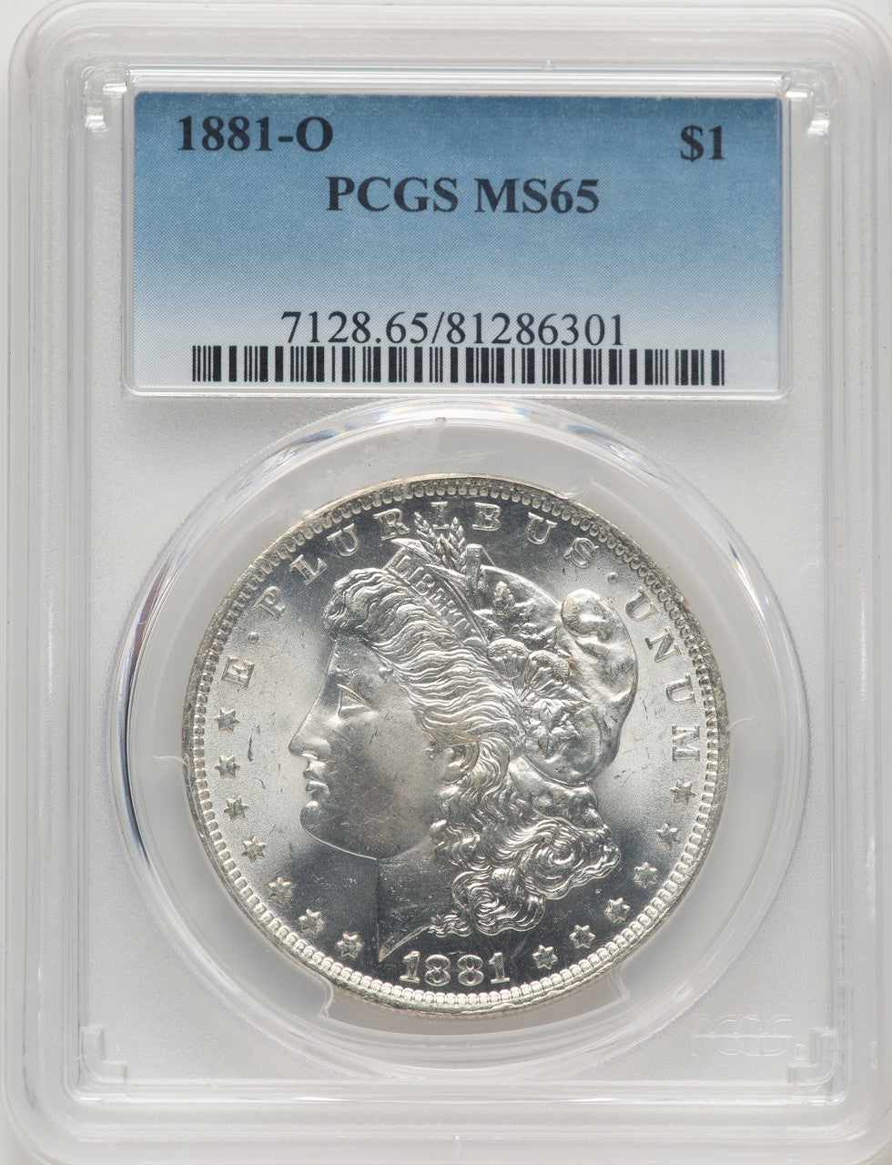 1881-O Morgan Dollar PCGS MS65 (776910007)