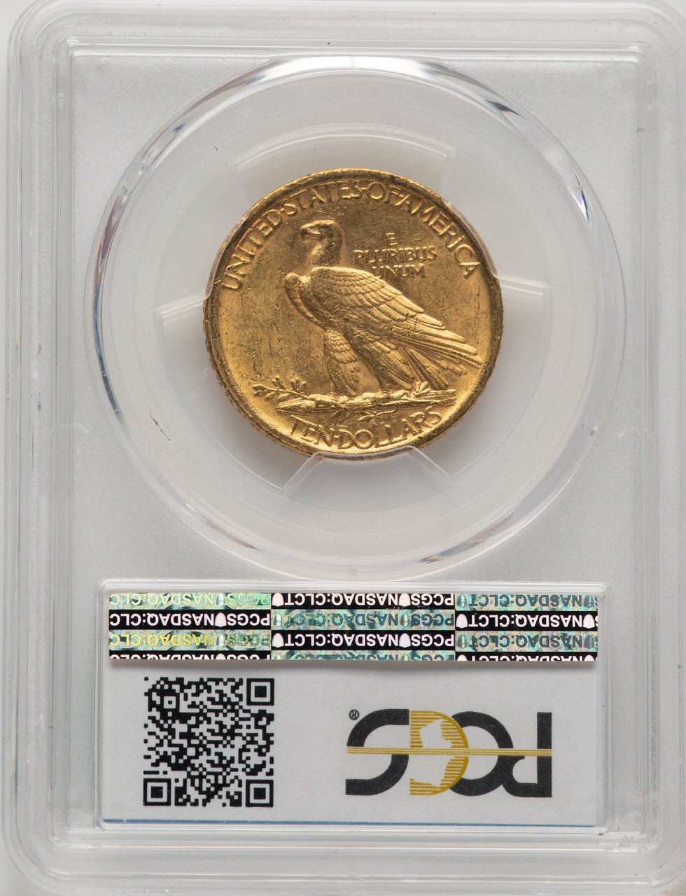 1908 $10 NO MOTTO Indian Eagle PCGS MS62 (776912001)