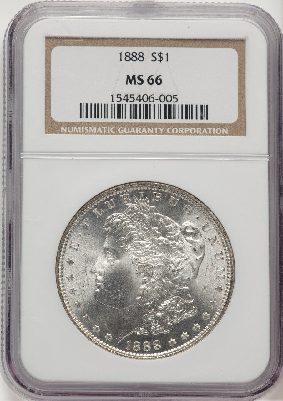 1888 Morgan Dollar NGC MS66 (776894032)