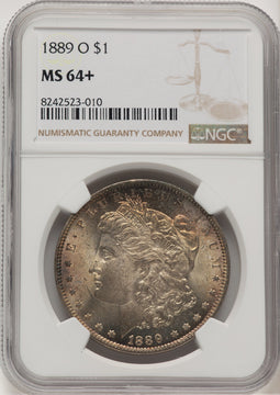 1889-O Morgan Dollar NGC MS64+