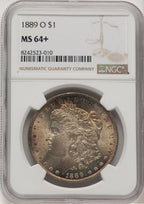 1889-O Morgan Dollar NGC MS64+