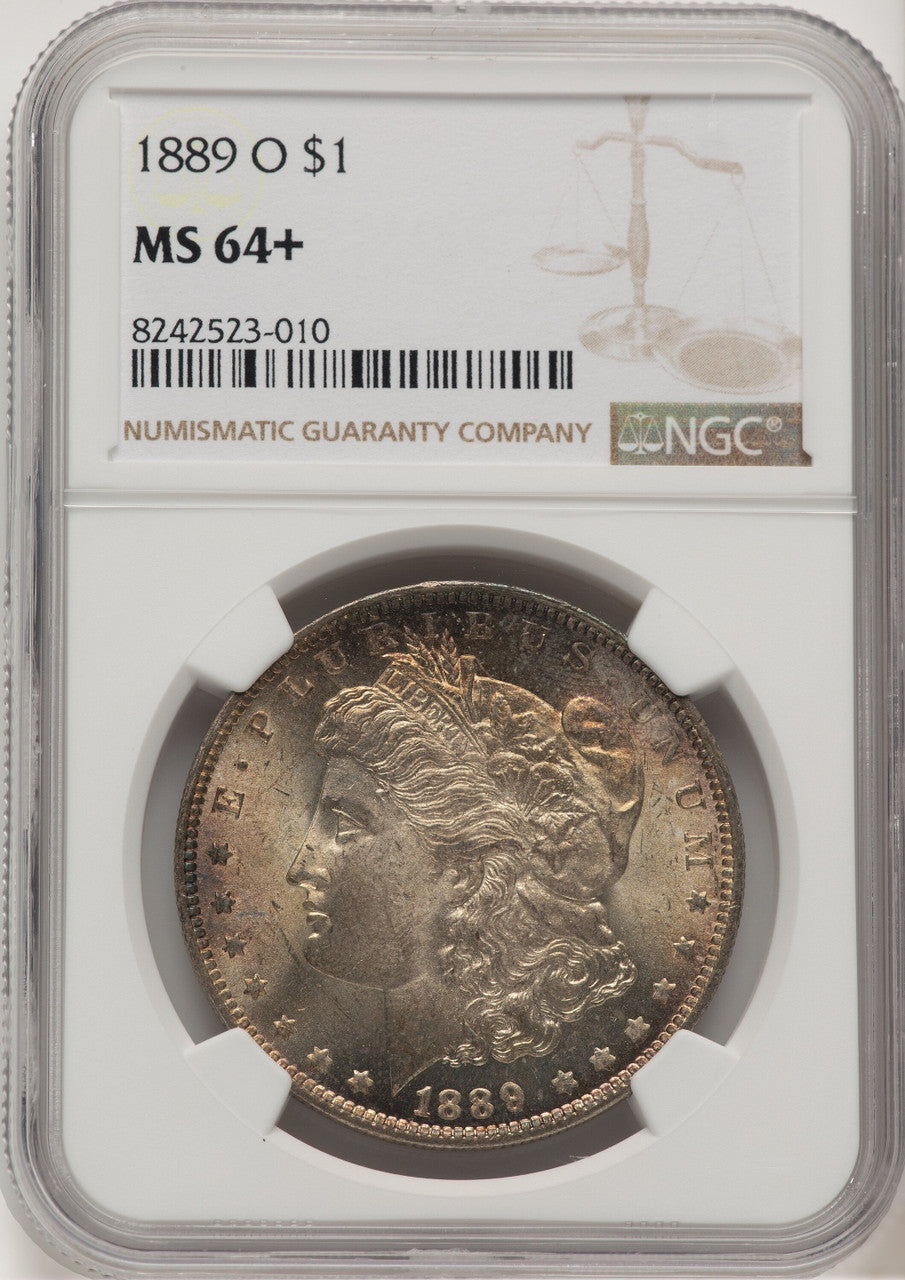 1889-O Morgan Dollar NGC MS64+