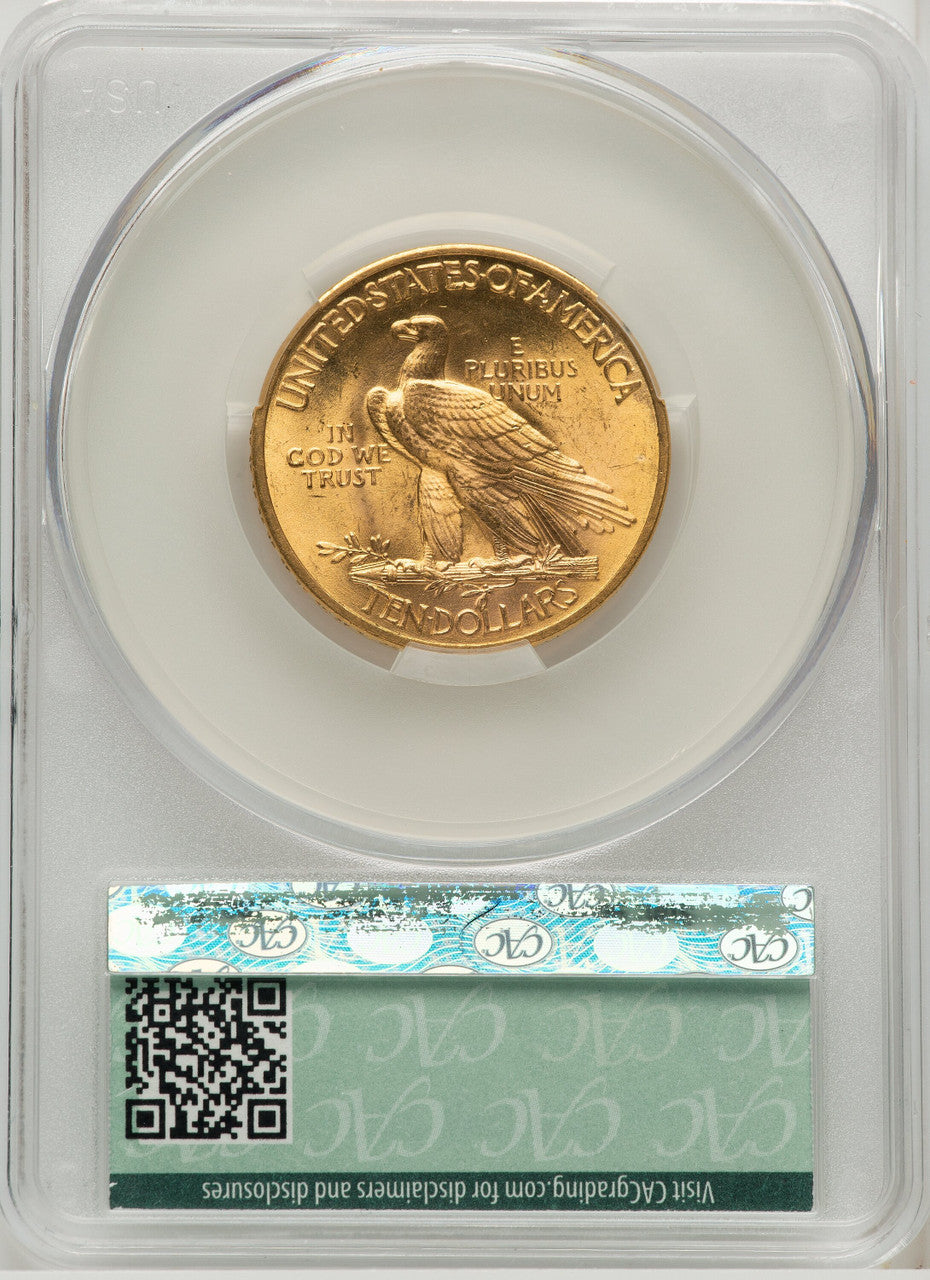 1932 $10 Indian Eagle CACG MS64
