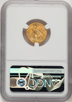 1915 $2.50 Indian Quarter Eagle NGC MS63 (776716064)