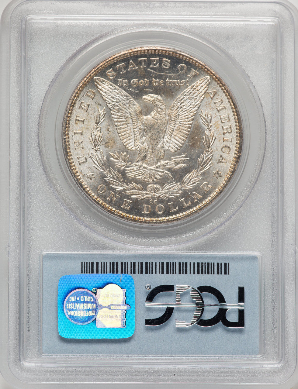 1892-CC CAC Morgan Dollar PCGS MS62