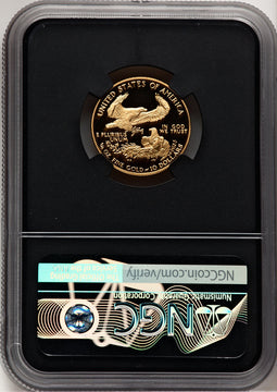 1988-P $10 Quarter-Ounce Gold Eagle Miles Standish NGC PF70