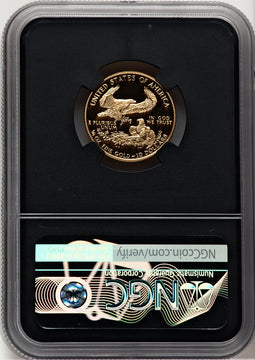 1993-P $10 Quarter-Ounce Gold Eagle Miles Standish NGC PF70