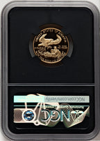 1993-P $10 Quarter-Ounce Gold Eagle Miles Standish NGC PF70