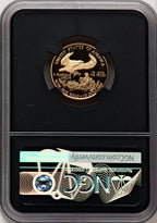2002-W $10 Quarter-Ounce Gold Eagle Miles Standish NGC PF70