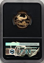 2008-W $10 Quarter-Ounce Gold Eagle Miles Standish NGC PF70