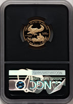 2012-W $10 Quarter-Ounce Gold Eagle Miles Standish NGC PF70