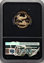 2014-W Quarter-Ounce Gold Eagle Miles Standish NGC PF70