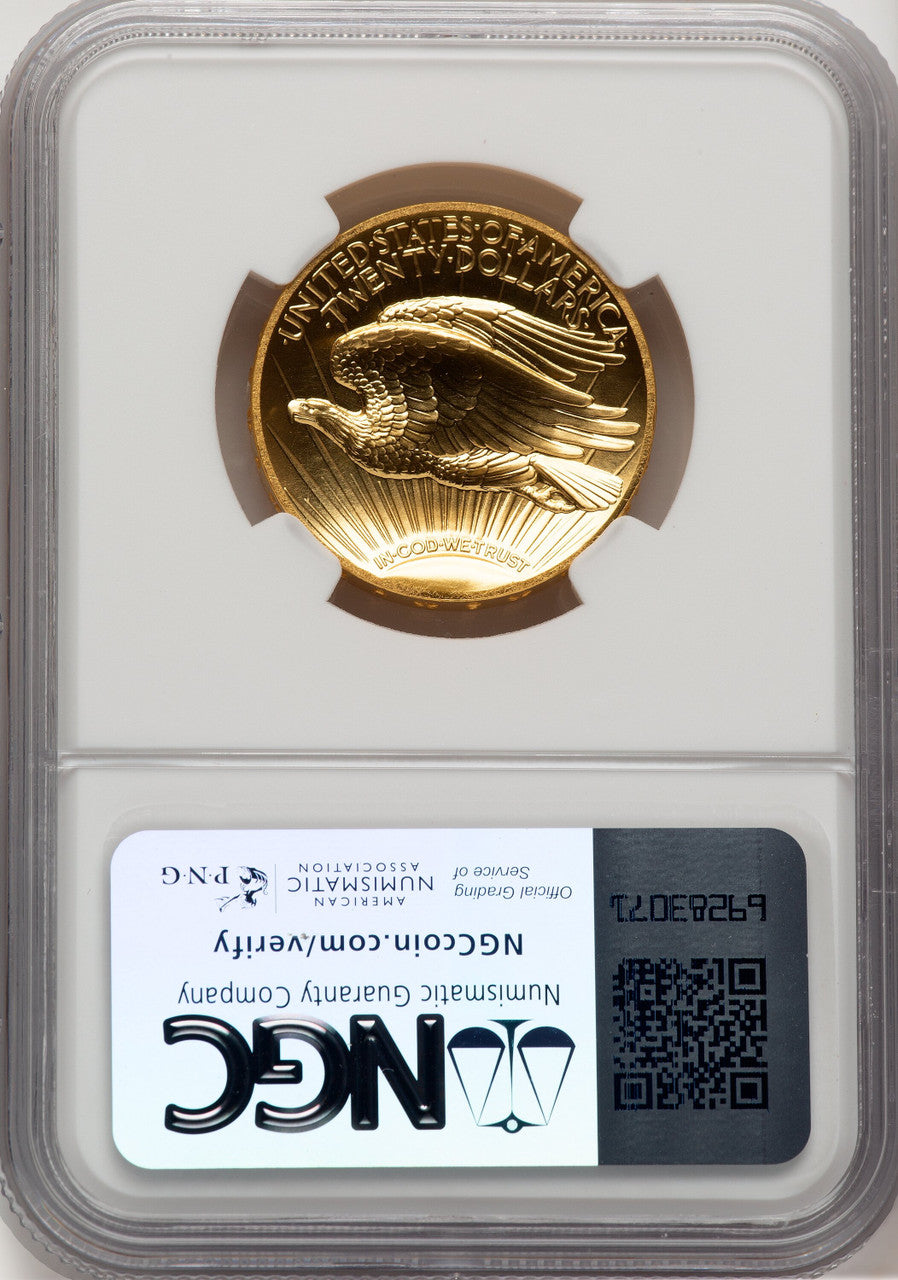 2009 G$20 Ultra High Relief Jeff Garrett Red Book NGC MS70 (771924014)