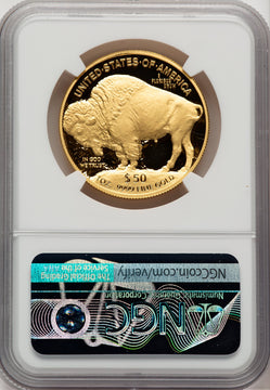2020-W G$50 Gold Buffalo DCAM NGC PF70 Ed Moy