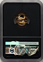 1988-P $5 Tenth-Ounce Gold Eagle Miles Standish NGC PF70