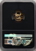 1992-P $5 Tenth-Ounce Gold Eagle Miles Standish NGC PF70