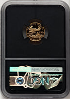 2003-W $5 Tenth-Ounce Gold Eagle Miles Standish NGC PF70