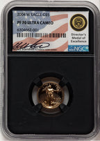 2004-W $5 Tenth-Ounce Gold Eagle Miles Standish NGC PF70