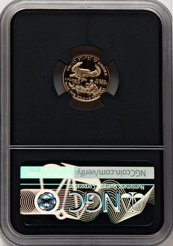 2004-W $5 Tenth-Ounce Gold Eagle Miles Standish NGC PF70