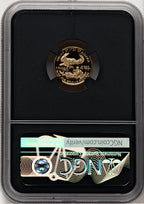 2007-W $5 Tenth-Ounce Gold Eagle Miles Standish NGC PF70