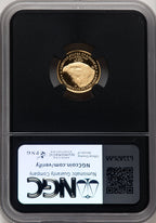 2021-W $5 Tenth Ounce Gold Eagle Type Two FS ER Miles Standish NGC PF70