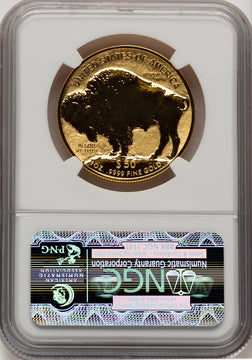 2013-W $50 One-Ounce Gold Buffalo Reverse Proof First Strike 100th Anniversary NGC PF70