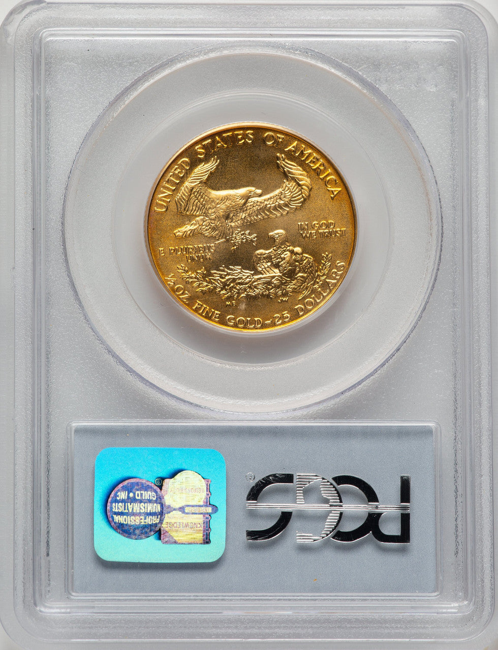 1986 $25 Half-Ounce Gold Eagle PCGS MS70 (777084001)