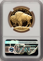 2006-W $50 One-Ounce Gold Buffalo .9999 Fine Gold Bison Label NGC PF70 (506464029)