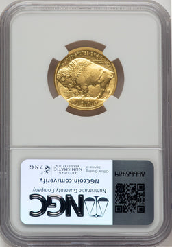 2008-W $10 Quarter-Ounce Gold Buffalo Jeff Garrett Red Book NGC MS70