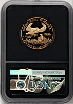 2003-W $25 Half-Ounce Gold Eagle Miles Standish NGC PF70