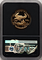 1991-P $25 Half-Ounce Gold Eagle Miles Standish NGC PF70