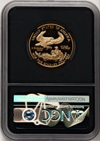 1996-W $25 Half-Ounce Gold Eagle Miles Standish NGC PF70