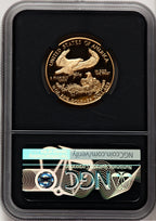 1997-W $25 Half-Ounce Gold Eagle Miles Standish NGC PF70