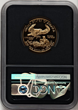1988-P $25 Half- Ounce Gold Eagle Miles Standish NGC PF70