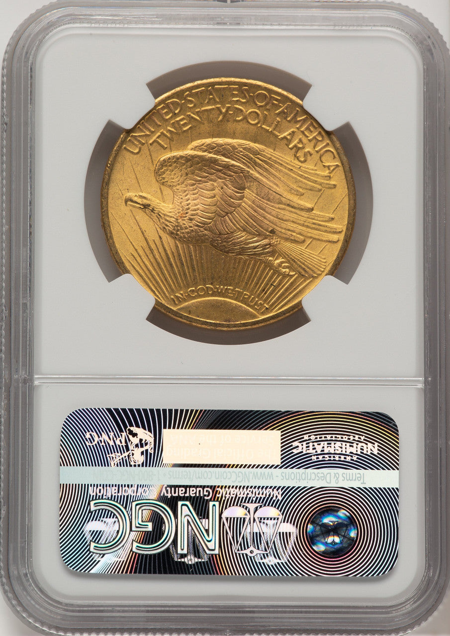 1924 $20 Saint Saint-Gaudens Double Eagle NGC MS67 (777158014)