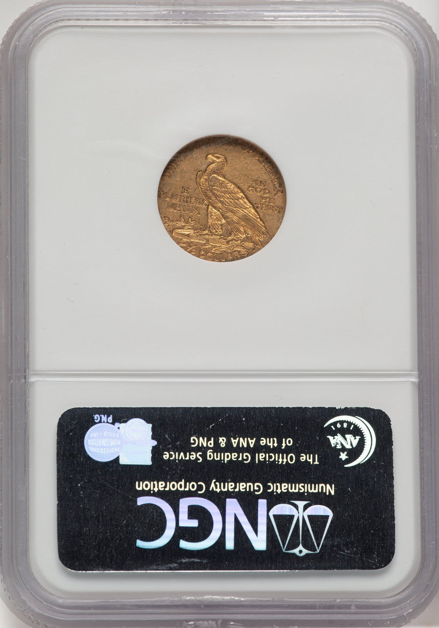 1911-D $2.50 Indian Quarter Eagle NGC AU58 (777395010)
