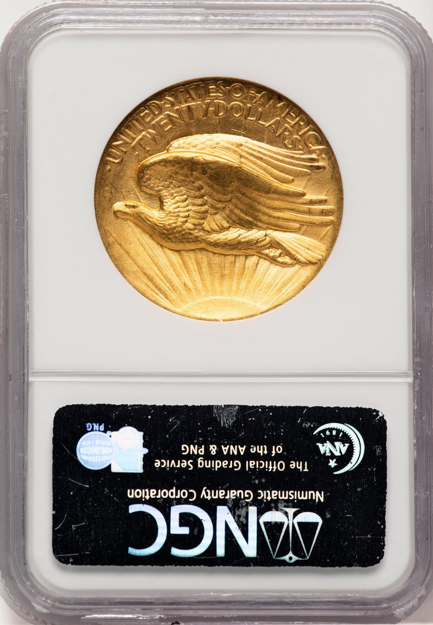 1907 $20 HighRelief Proof High Relief Double Eagle NGC PR63