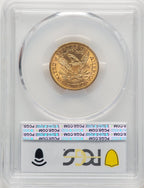 1900 $5 CAC Liberty Half Eagle PCGS MS64