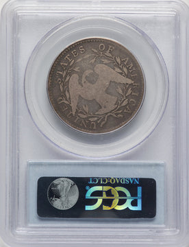 1795 50C 2 Leaves Early Half Dollar PCGS G6