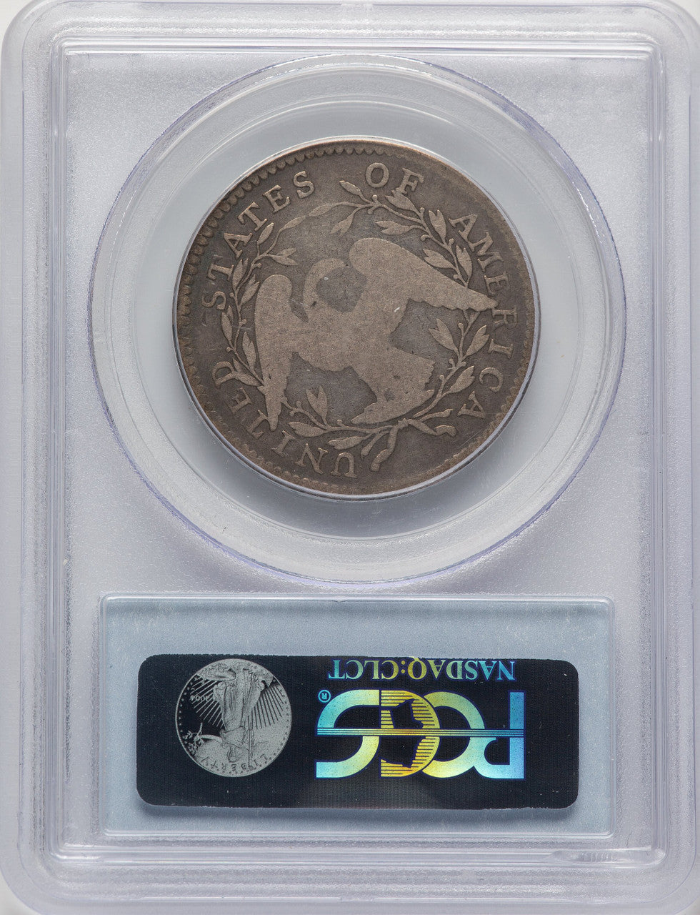 1795 50C 2 Leaves Early Half Dollar PCGS G6
